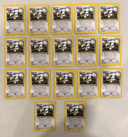 2000 WOTC POKEMON LEAGUE SMEARGLE #32 BLACK STAR PROMO 17 CARD LOT UNPLAYED B - Image 1