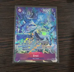 2026 ONE PIECE Card Enel SR OP15-060 Adventure on KAMI’s Island NM Alt Art - Image 1