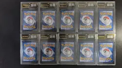 Chinese Pokemon Mewtwo ex 039/129 RR OCD 9.5 Gem Mint Graded Card Lot*10 GL15 - Image 2