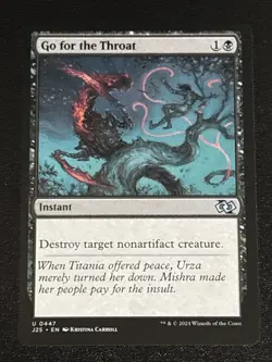 MTG Foundations Jumpstart Go for the Throat 0447 NM - Image 1