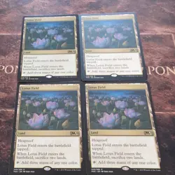 1x Lotus Field Mtg Core Set 2020 LP - Image 1