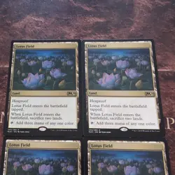 1x Lotus Field Mtg Core Set 2020 LP - Image 2