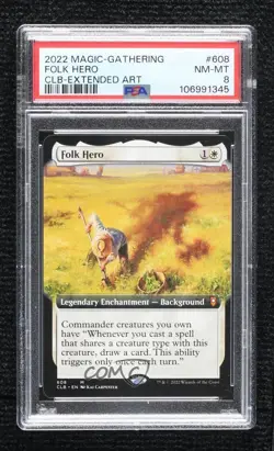 Extended Art - Folk Hero Magic: Commander Legends: Battle for Baldur's Gate CLB - Image 1