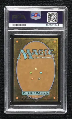 Ancient Gold Dragon Foil Magic Battle for Baldur's Gate CLB PSA 8 - Image 2