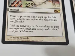 MTG 2X Magic the Gathering Silence M10 M11 NM X2 Light Play - Image 4