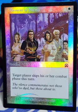 Moment of Silence Mercadian Masques Foil - Image 1