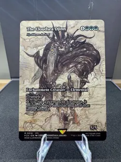 The Cloudsea Djinn - Nyxbloom Ancient (Showcase) #16 MTG FINAL FANTASY - Image 1