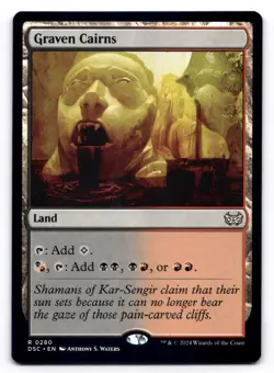 Graven Cairns NM Commander: Duskmourn: House of Horror 280 MTG Regular - Image 1