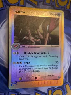 Pokemon Card Fearow 37/100 Reverse Holo Foil EX Sandstorm - LP - Image 2
