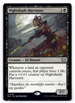 Nightshade Harvester NM Commander: Duskmourn: House of Horror 150 MTG Regular - Image 1