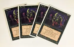 Bog Imp (4) Fourth Edition NM MTG Magic the Gathering - Image 1