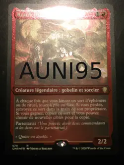 mtg magic Krark, the Thumbless FOIL FRENCH vf fr Krark le Depouce commander - Image 1