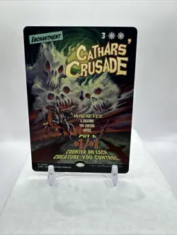 Cathars' Crusade (Showcase) Regular Rare #483 NM/MINT Innistrad Remastered MTG - Image 1