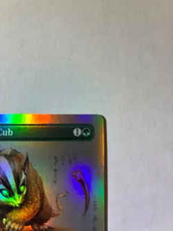 Badgermole Cub Borderless Foil NM MTG Avatar The Last Airbender Mythic - Image 2