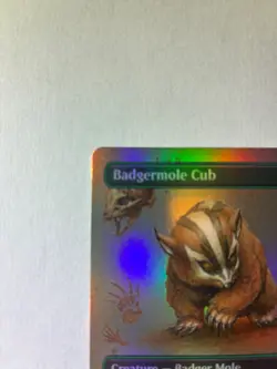 Badgermole Cub Borderless Foil NM MTG Avatar The Last Airbender Mythic - Image 5