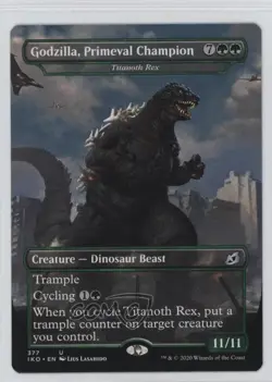 Godzilla Primeval Champion Titanoth Rex (Godzilla Series) Magic Ikoria #377 - Image 1