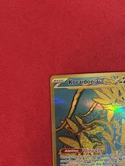 Pokemon Koraidon TCG Scarlet & Violet Paldean Fates Hyper Rare Card 245/091 - Image 5