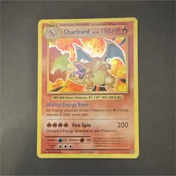 Pokemon Charizard Holo Card xy 11/108 120 HP Fire Spin 100 - Image 1