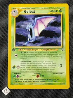 Golbat 29/64 - Neo Revelation 1st Edition Pokemon TCG NM - Image 1