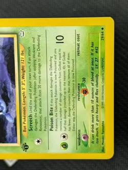 Golbat 29/64 - Neo Revelation 1st Edition Pokemon TCG NM - Image 5