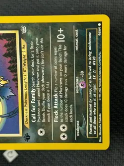 Murkrow 46/64 - Neo Revelation 1st Edition Pokemon TCG NM - Image 5