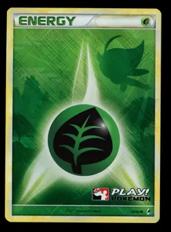 2011 POKEMON CALL OF LEGENDS CELEBI GRASS ENERGY 88/95 PLAY! STAMPED HOLO NM C - Image 1