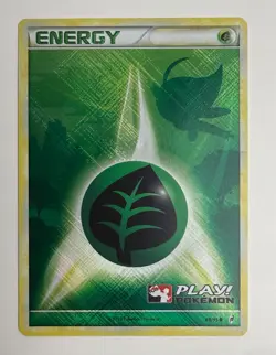 2011 POKEMON CALL OF LEGENDS CELEBI GRASS ENERGY 88/95 PLAY! STAMPED HOLO NM C - Image 3