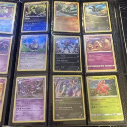 47Rare Holo & Shiny Pokemon Cards,3 Trainer Ex Cards & 7Break Ex Cards & Folder - Image 4