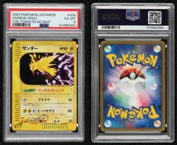 Zapdos Japanese Pokemon The Town on No Map PSA 6 2002 - Image 3