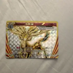 Pokemon Xerneas BREAK XY Steam Siege Rare Holo Card 82/114 - Fairy - 150 HP - Image 3