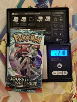 Heavy! Over 22.48 Gram Pokemon Journey Together Booster Pack Sealed - Image 1