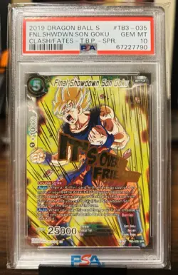 Dragon Ball Super Card DBS Final Showdown Son Goku PSA 10 TB3-035 SPR - Image 1