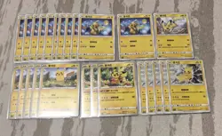 Pokemon Pikachu TCG Chinese Cards Lot*25 NS15 - Image 1