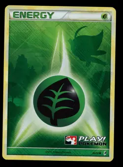2011 POKEMON CALL OF LEGENDS CELEBI GRASS ENERGY 88/95 PLAY! STAMPED HOLO NM D - Image 1
