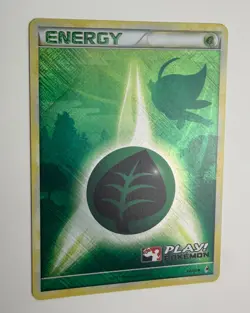 2011 POKEMON CALL OF LEGENDS CELEBI GRASS ENERGY 88/95 PLAY! STAMPED HOLO NM D - Image 5