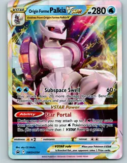 Pokemon Origin Forme Palkia VSTAR Promol Sword & Shield Promo Cards SWSH254 NM - Image 1