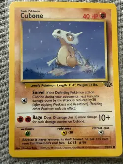 CUBONE 50/64 C JUNGLE POKEMON NM/M - Image 1