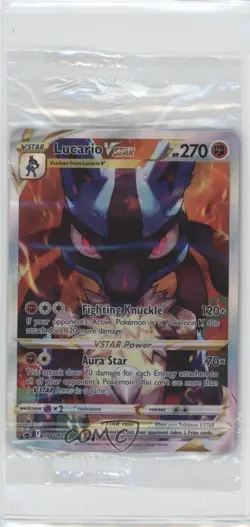 Lucario VSTAR Pokemon Sword & Shield Black Star Promo #SWSH291 - Image 1