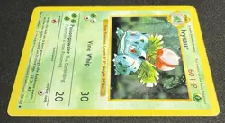 Ivysaur 30/102 Uncommon Shadowless Base Set Vintage 1999 Pokemon TCG - Image 5