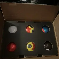 Set of 6 - Pokemon TCG Pokeball Tins Empty - Assorted Tins & STICKERS- NO PACKS - Image 3