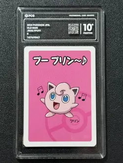 Pokemon PCG10+ JIGGLYPUFF OLD MAID. 2019 JAPANESE - Image 1