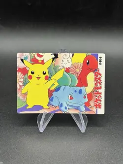 Mewtwo Pikachu Holo Pokemon Vintage Pocket Monster Vending Prism Sticker 398 - Image 2