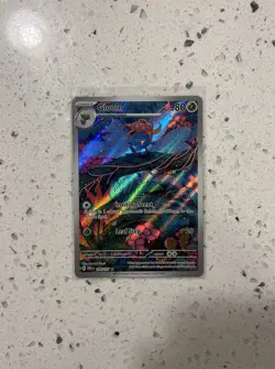 Pokemon Gloom 198/197 Holofoil SV03: Obsidian Flames Illustration Rare NM - Image 1