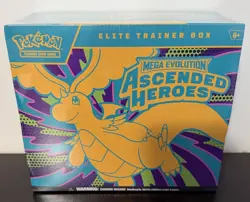 Pokemon TCG Ascended Heroes Elite Trainer Box ETB New factory sealed In hand - Image 3