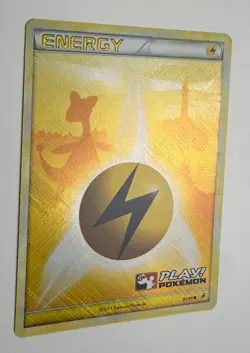 2011 POKEMON CALL OF LEGENDS AMPHAROS LIGHTNING ENERGY 91/95 PLAY! HOLO NM C - Image 5
