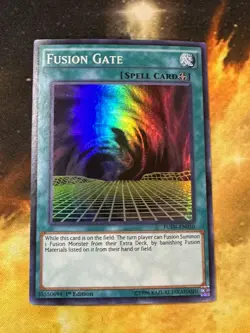 Yu-Gi-Oh! TCG Fusion Gate FUEN-EN050 Super Rare 1st Edition Near Mint - Image 1