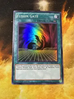 Yu-Gi-Oh! TCG Fusion Gate FUEN-EN050 Super Rare 1st Edition Near Mint - Image 3