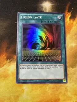Yu-Gi-Oh! TCG Fusion Gate FUEN-EN050 Super Rare 1st Edition Near Mint - Image 4