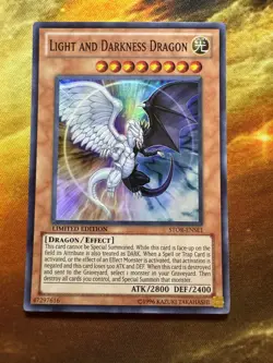 Yugioh Light And Darkness Dragon STOR-ENSE1 Super Rare Limited Edition Near Mint - Image 5