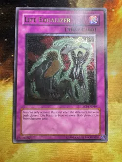 Yugioh Life Equalizer EOJ-EN049 Ultimate Rare - Unlimited Edition - Near Mint - Image 1